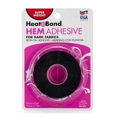 T HEATNBOND ADHESIVE SUPER HEM 19MMX7.3MT   3727