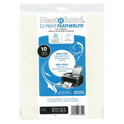 T HEATNBOND FEATHERLITE SHEETS 10PK 22X28CM 3359