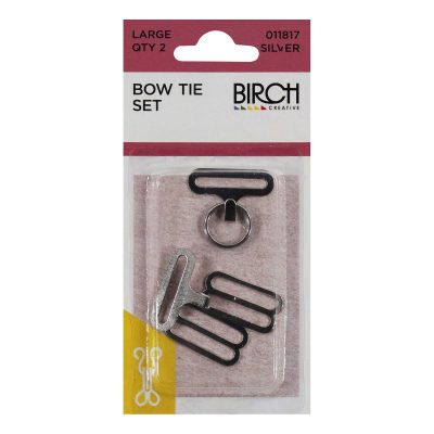 BOW TIE FASTENERS 2 SETS 15MM