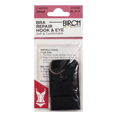 BRA REPAIR HOOK/EYE 28MM 2HOOK