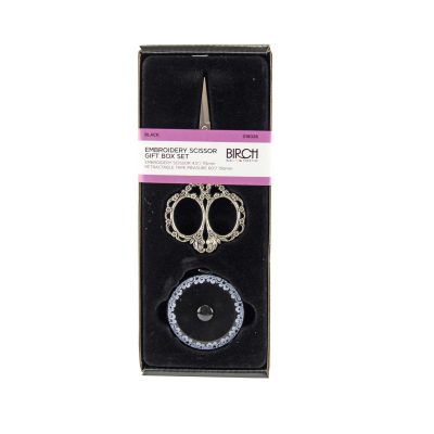 SCISSOR EMBROIDERY GIFT BOX SET