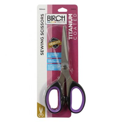 SCISSOR TITANIUM COATED SEWING 150MM