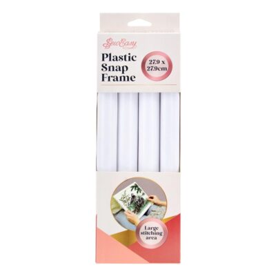 SEW EASY PLASTIC SNAP FRAME 27.9CM X 27.9CM