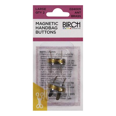 MAGNETIC HANDBAG BUTTONS LARGE