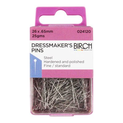 PINS DRESSMAKER 26x.65MM 25GMS 024120