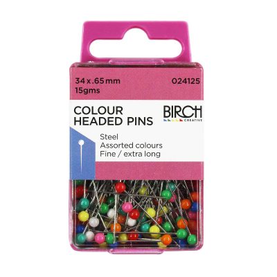 PINS COL HEADED 34x.65MM 15GM