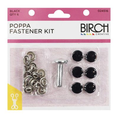POPPA FASTENER KIT 6 STUD/TOOL