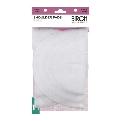 SHOULDER PAD L/WEIGHT SMALL WHITE