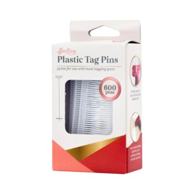 SEW EASY PLASTIC TAG PINS 34MM 600PCS