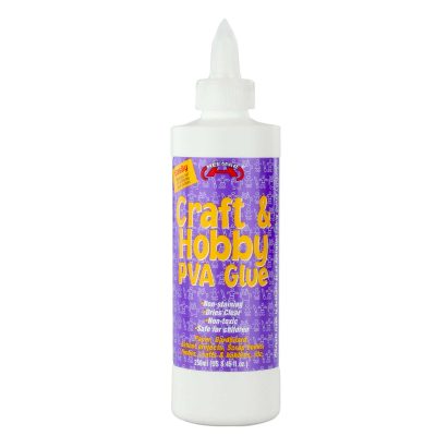HELMAR C/HOBBY PVA GLUE 250ML