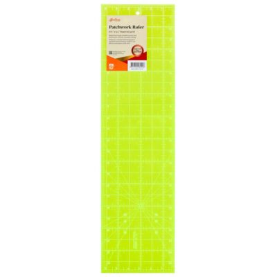 SEW EASY QUILT RULER FLURO 6 1/2"x24"