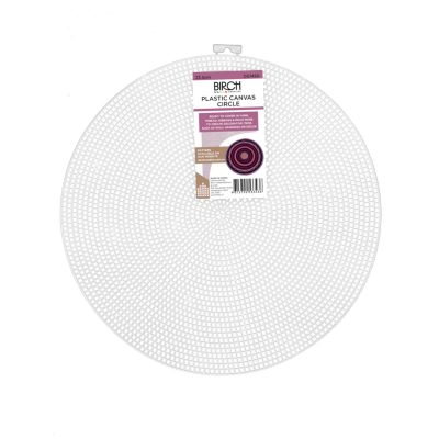 BIRCH PLASTIC CANVAS 7CT - CIRCLE 241MM