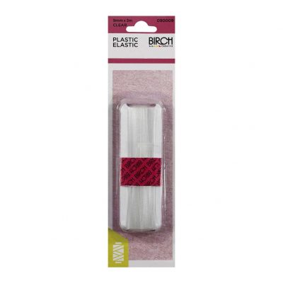 ELASTIC PLASTIC CLEAR 9MMx3MT