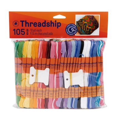 DMC THREADSHIP-JUMBO SKEINS PACK-105 SKEINS