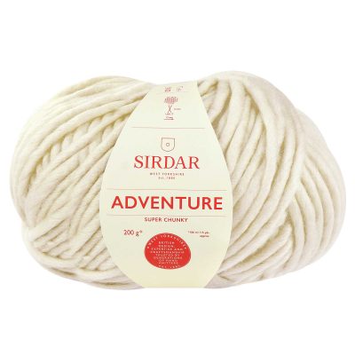 SIRDAR ADVENTURE SUPER CHUNKY-80% ACR20% WOOL-200G