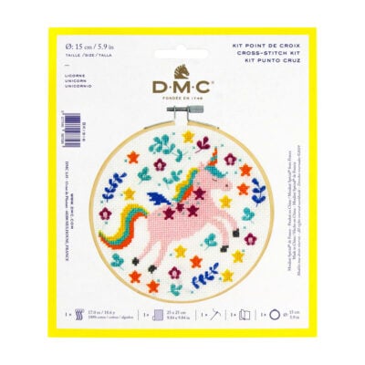 DMC VALUE LINE STITCH KITS 14CNT AIDA 15CM