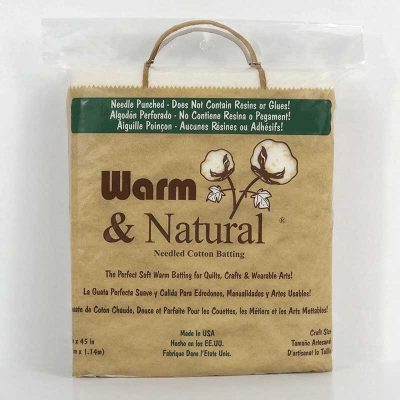 WARM & NATURAL CRAFT 34"x45"