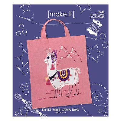 MAKEIT EMBROIDERY LITTLE MISS LAMA