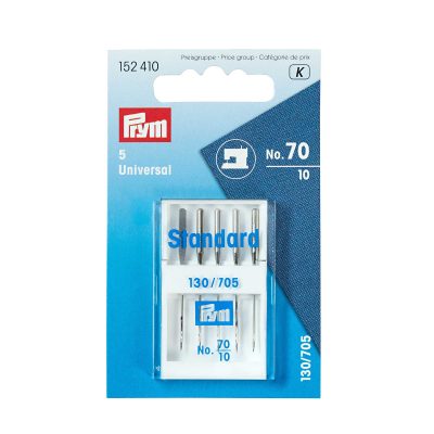 PRYM SEWING MACHINE NEEDLES 130/705 STANDARD 70