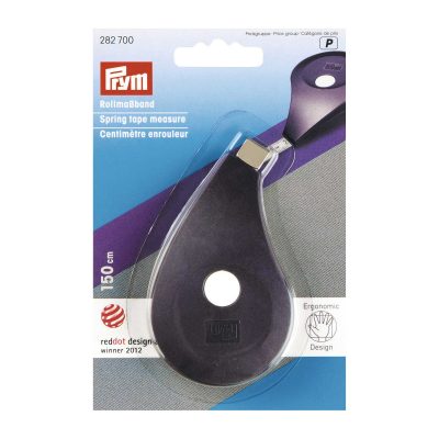 Spring tape measure ergonomic 60 inch