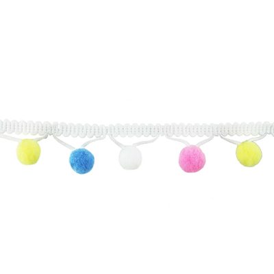 BABY TRIM POM POM PREMIUM 23MM X 18.28MT
