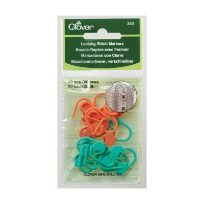 CLOVER LOCK STITCH MARKERS 353