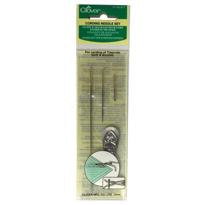CLOVER CORDING NEEDLE SET 877