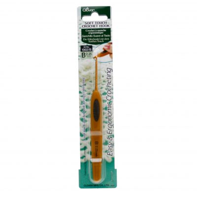 CLOVER CROCHET HOOK SOFT TOUCH 2.25MM  1002/B