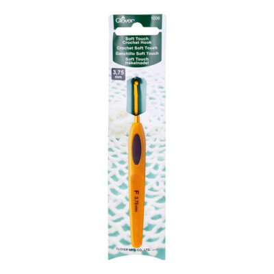 CLOVER CROCHET HOOK SOFT TOUCH 3.75MM 1006/F