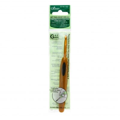 CLOVER CROCHET HOOK SOFT TOUCH 4.00MM 1007/G