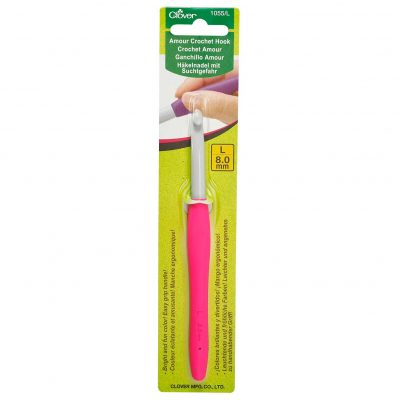 CLOVER AMOUR CROCHET HOOK 8.0MM 1055/L