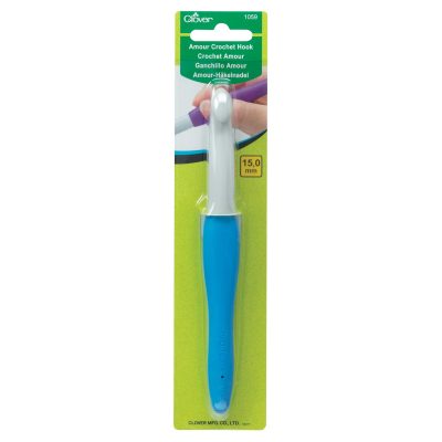 CLOVER AMOUR CROCHET HOOK PQ 15MM 1059