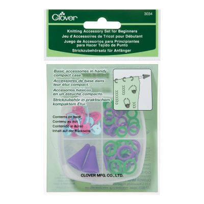 CLOVER KNITTING ACCESSORY BEGINNER SET 3034