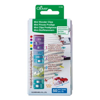 CLOVER MINI WONDER CLIPS 50PCS 3189