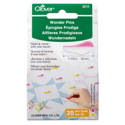 CLOVER WONDER PINS 20PCS  3210