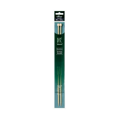 CLOVER BAMBOO KNITTING TAKUMI SINGLE 33CM - 3.50MM
