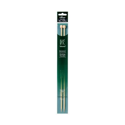 CLOVER BAMBOO KNITTING TAKUMI SINGLE 33CM - 3.75MM