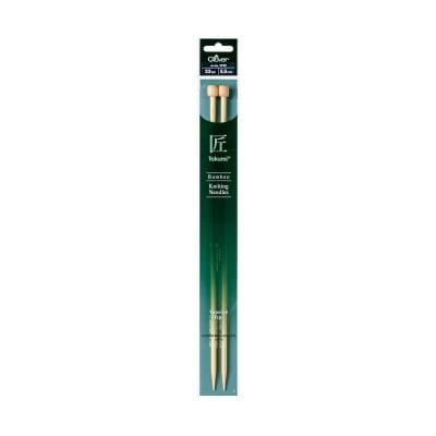 CLOVER BAMBOO KNITTING TAKUMI SINGLE 33CM - 5.50MM