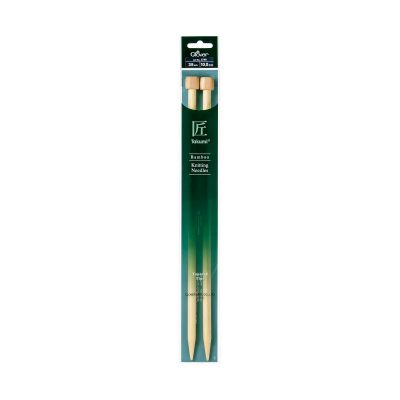 CLOVER BAMBOO KNITTING TAKUMI SINGLE 35CM - 10MM