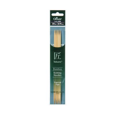 CLOVER BAMBOO KNITTING TAKUMI DOUBLE 20CM - 3.75MM