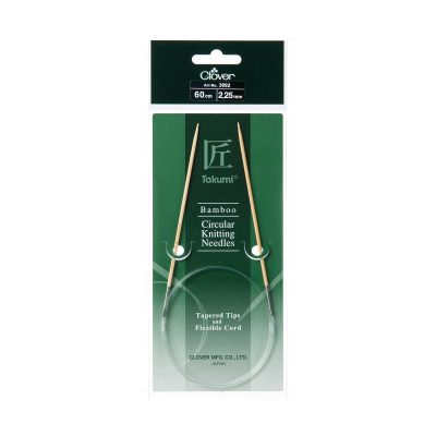 CLOVER BAMBOO CIRCULAR KNITTING TAKUMI 60CM-2.25MM