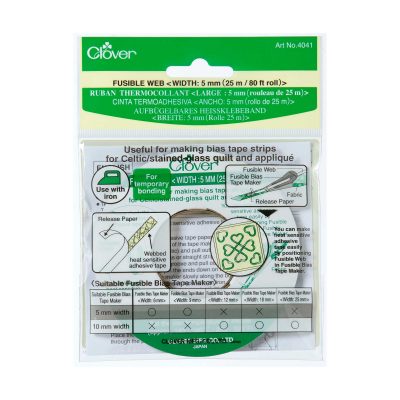 CLOVER FUSIBLE WEB 5MM X 25MT 4041