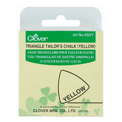 CLOVER TRIANGLE TAILOR CHALK YELLOW 432Y