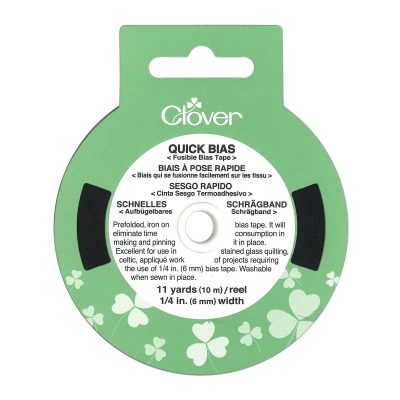 CLOVER QUICK BIAS 6MM 10M BLACK 700/BLK