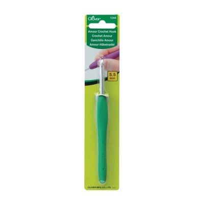 CLOVER AMOUR CROCHET HOOK 5.50MM 1048/I