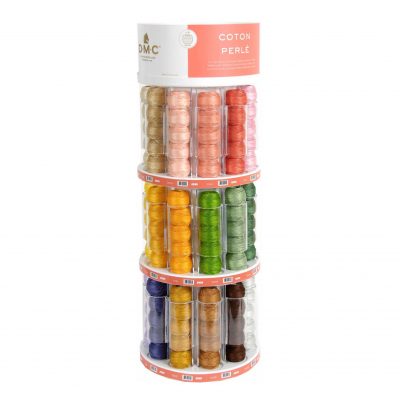 DMC PERLE BALL FIXED ASSORTMENT COUNTER SPINNER
