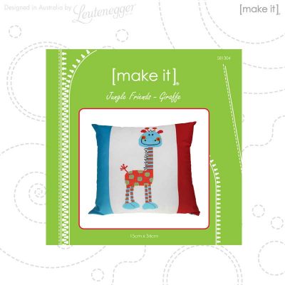 MAKEIT CROSS-STITCH HAPPY JUNGLE GIRAFFE 15X34CM