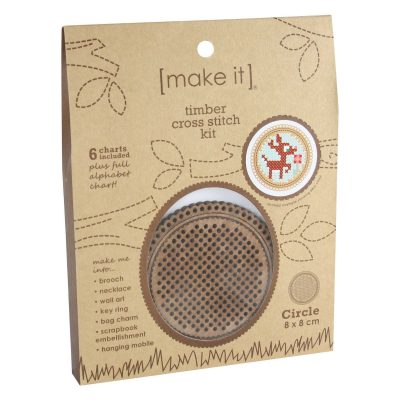 TIMBER STITCH KITS CIRCLE 8CM