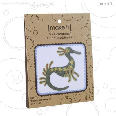 MI EMB FELT KIT WEEDYSEADRAGON