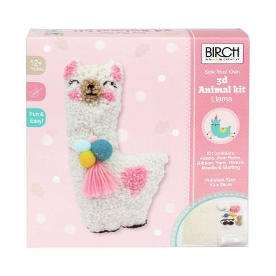 DIY PUNCHNEEDLE 3D ANIMAL KIT 13X26CM